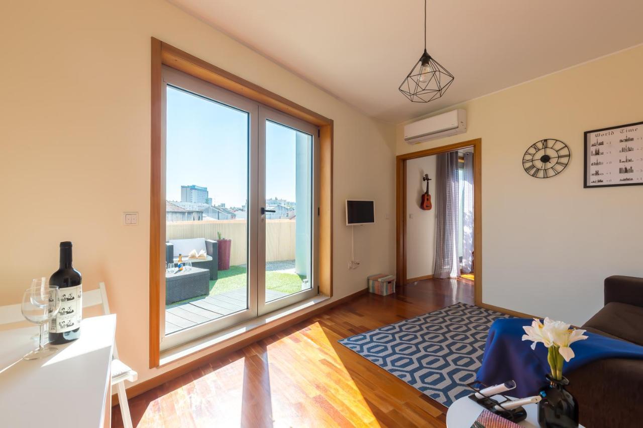 Music Relaxing Apt With Bikes, Terrace & Parking Porto Eksteriør bilde